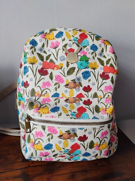 Handbags - Pokémon Sleeping Characters Floral Mini Backpack – NEVER USED!